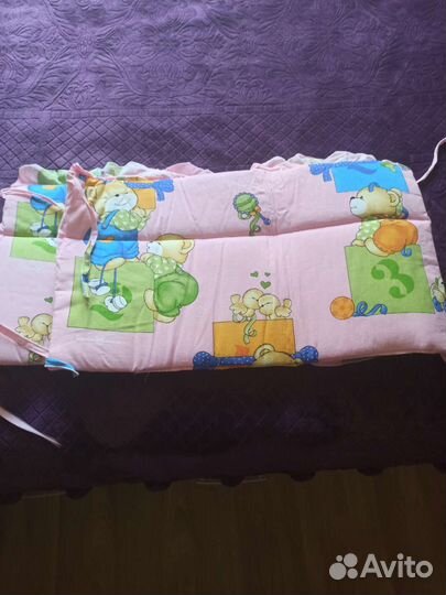 Бортики в кроватку