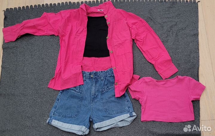 Одежда для девочки пакетом 146-152