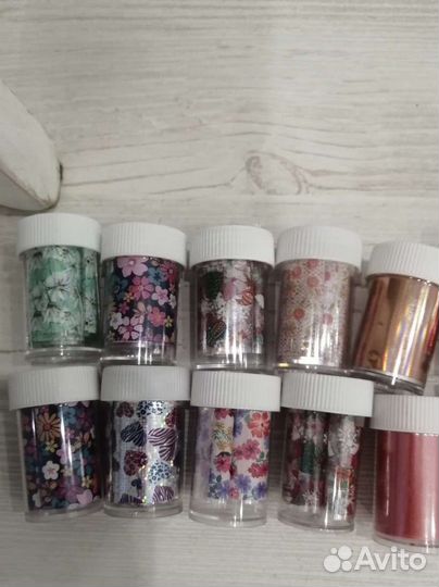 Фольга для дизайна ногтей