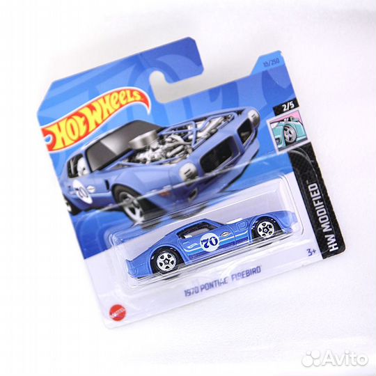 Машинка Hot Wheels - 1970 Pontiac Firebird