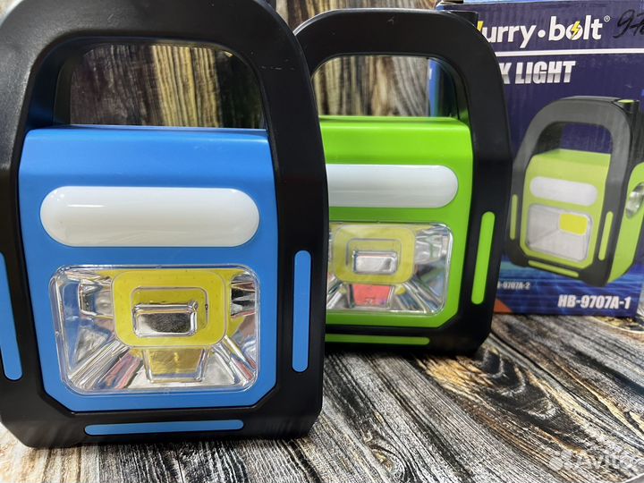 Светодиодный прожектор HB-9707 аккумуляторный