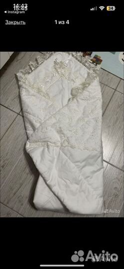 Конверт на выписку, Подушка и постельное