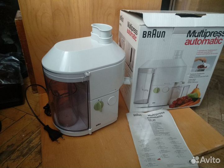 Соковыжималка braun mp 80