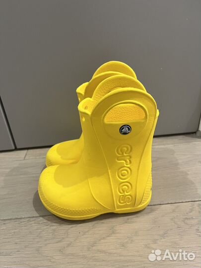 Резиновые сапоги crocs 22 размер