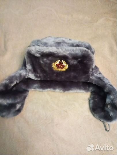 Шапка ушанка сувенирная