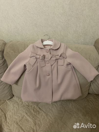 Пальто для девочки, платье в подарок