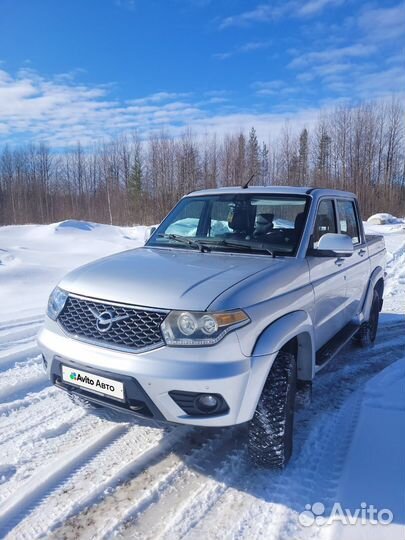 УАЗ Pickup 2.7 МТ, 2017, 141 000 км