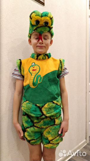 Новогодний костюм Змей, 3-5 лет