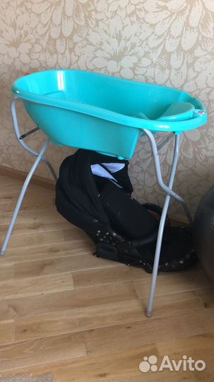 Ванночка для купания со стойкой Baby Ok Onda