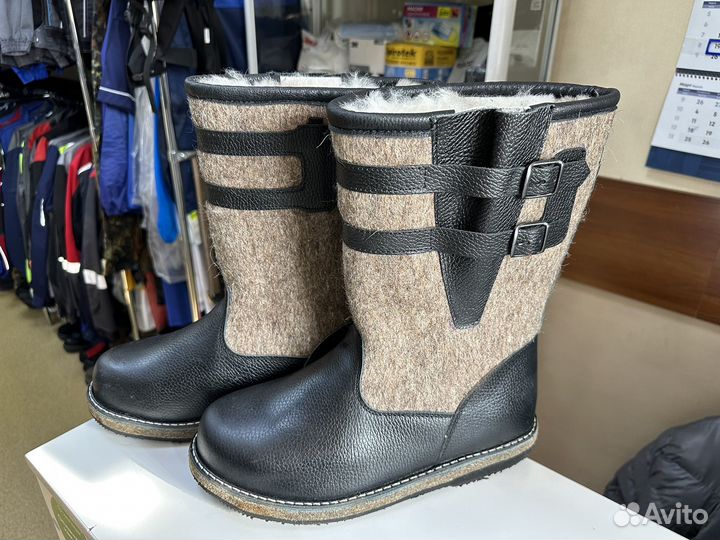 Сапоги Полярник зимние войлочные унты валенки