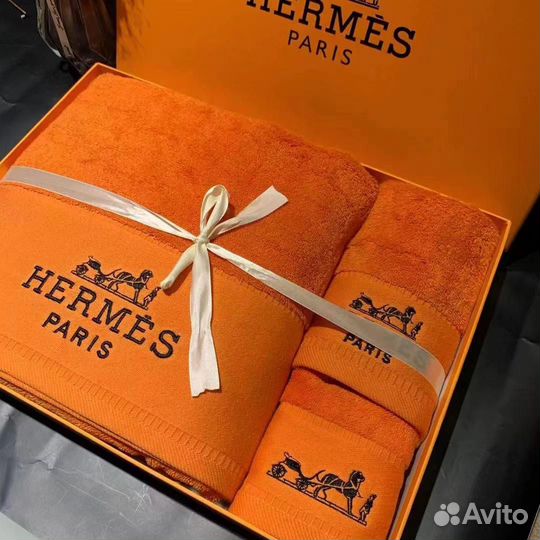 Махровые полотенца Hermes