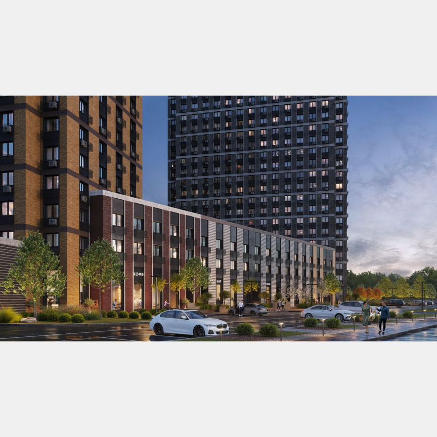 Квартира-студия, 25,4 м², 21/23 эт.