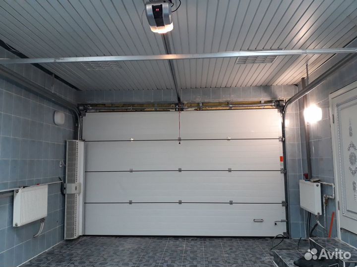 Ворота секционные автоматические