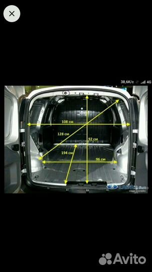 Малогабаритные перевозки на Лада Ларгус фургон