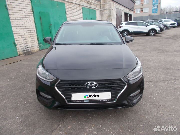 Hyundai Solaris 1.4 AT, 2018, 82 000 км