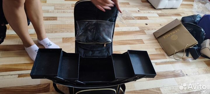 Бьюти кейс для мастера, чемодан для косметики