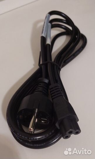 Кабель питания для ноутбука 3 pin