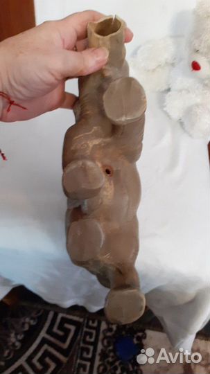 Слон антикварный резиновый СССР