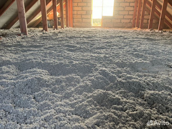 Утеплитель для потолка эковата