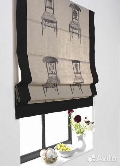 Рулонные шторы и жалюзи