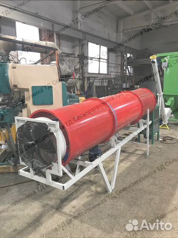Охладитель гранул (сушилка для сырья)