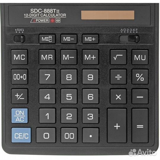 Калькулятор Citizen SDC-888TII / 4868