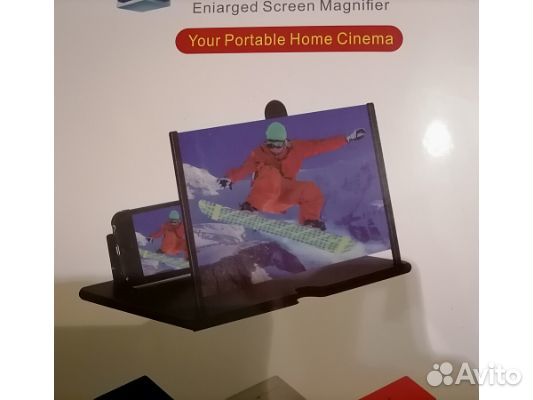 Подставка 3D увеличитель для смартфона набор
