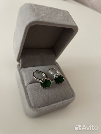 Серьги серебро 925