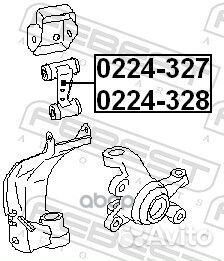 Рычаг верхн правый nissan primera P11 1996-2001