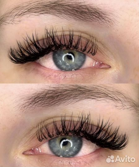 Наращивание ресниц модель