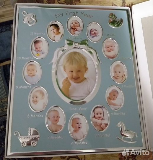 Металлическая фоторамка