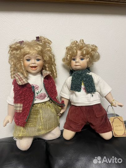 Куклы фарфоровые коллекционные 