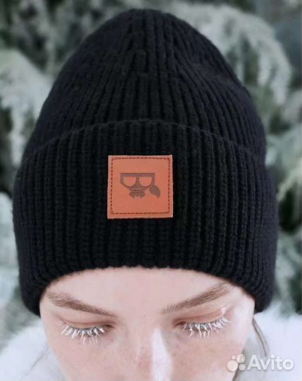 Karl lagerfeld теплая шапка черная