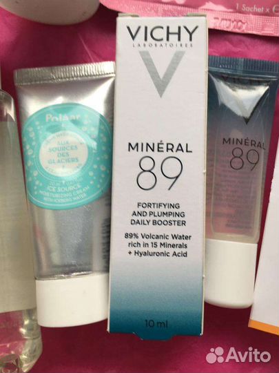 Vichy,la Roche posay,Uriage,Clarins наборы