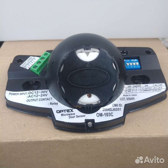 Optex OM-103C. Радар свч двунаправленный
