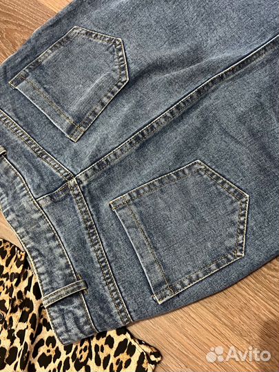 Юбка джинсовая