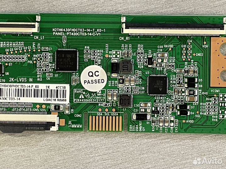 T-con pt430ct03-14 для тв dexp