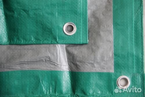 Тент укрывной водонепроницаемый 6х8м, 90гр/м