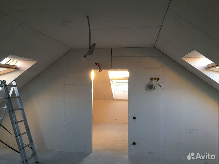 Монтаж гипсокартона