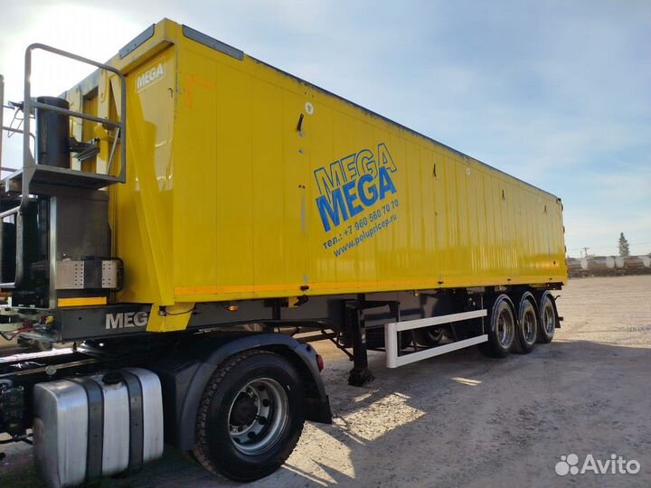 Полуприцеп самосвальный Mega самосвальный 38-60 куб.м, 2015