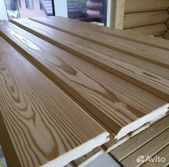 Имитация бруса лиственница