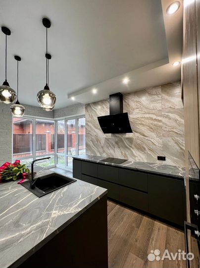 Прямая кухня на заказ. Фабрика в Новосибирске