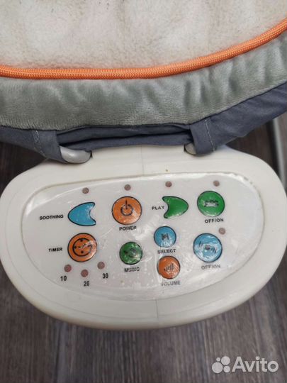 Электрокачели-шезлонг nuovita cullare