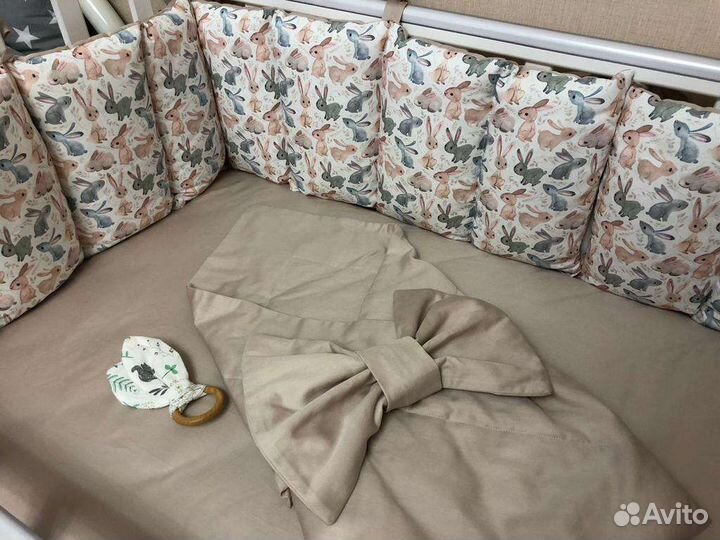 Бортики в детскую кроватку