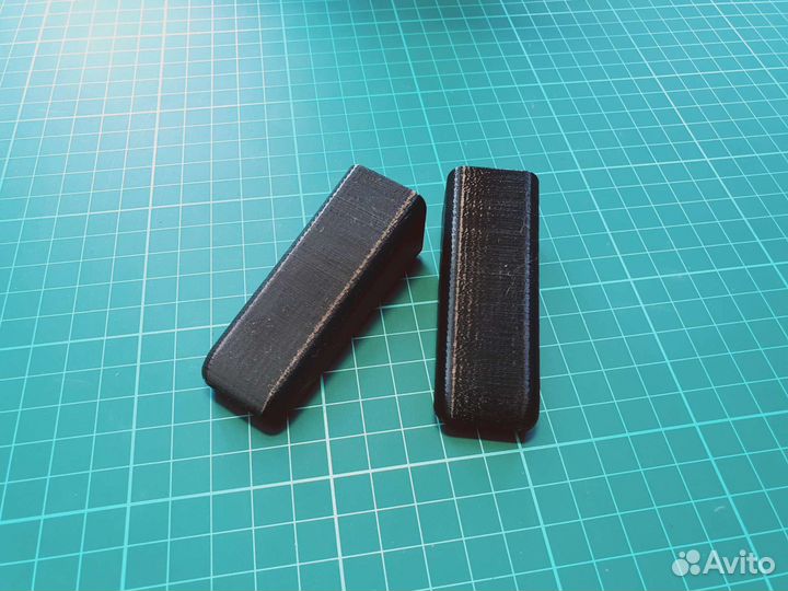 Накладки петлей капота 2шт. Reno, Рено логан, санд