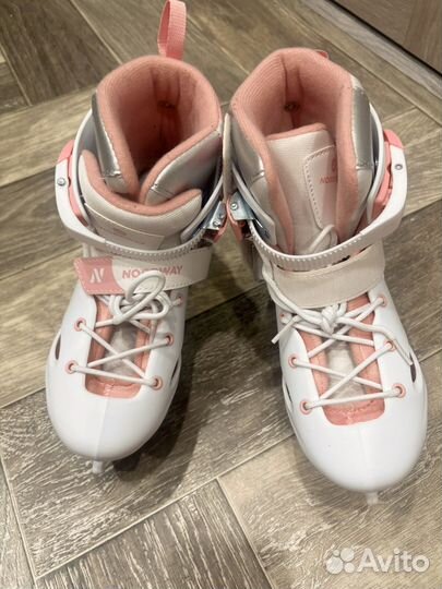 Коньки раздвижные 34 37 nordway для девочки
