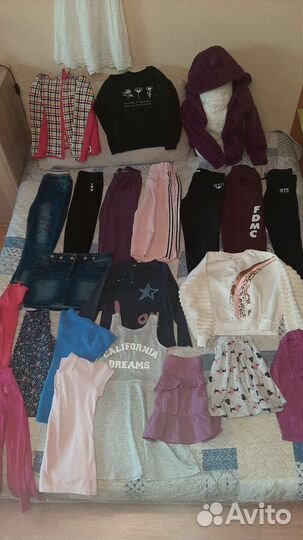 Вещи пакетом для девочки