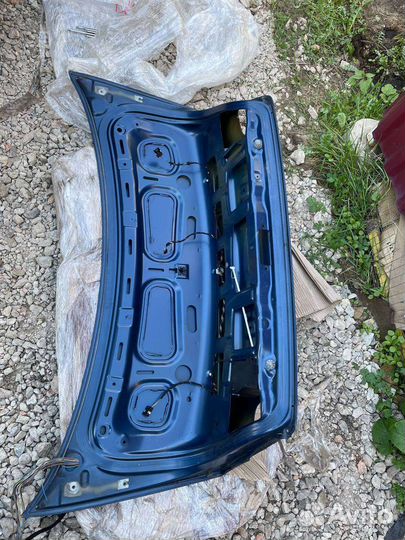 Bmw e46 купе крышка багажника