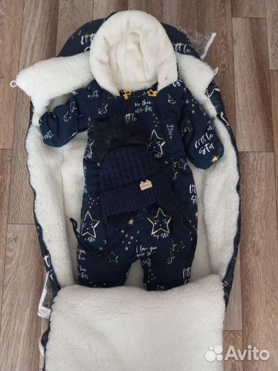 Комбинезон с конвертом (зима)