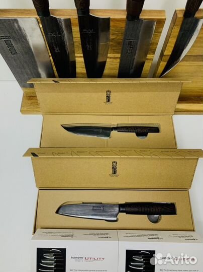 Нож кованая сталь AUS-10 кухонный